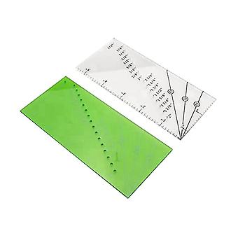 Seam Allowance Ruler Quilting Guide Ruler Sewing Positioning Ruler Guide Ruler Sewing Machine Perfo