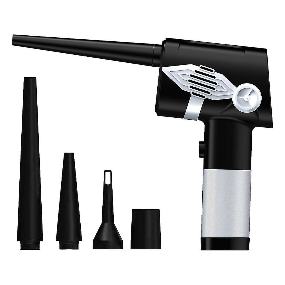 Compressed Air Duster Keyboard Cleaner Portable Cordless Computer Dust Blower With Battery Display