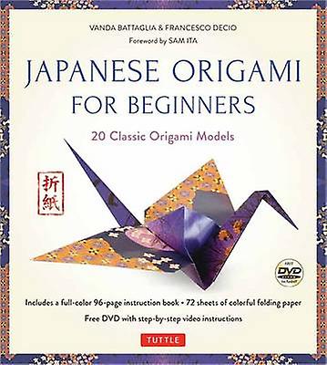 Japanese Origami For Beginners Kit by Francesco Decio Multiplecomponent retail product Book