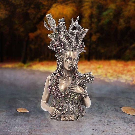 Gaia Bronze Figurine By Allianceinteriorsltd