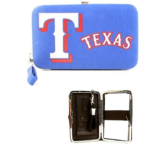 Texas Rangers MLB Little Earth Shell Wristlet