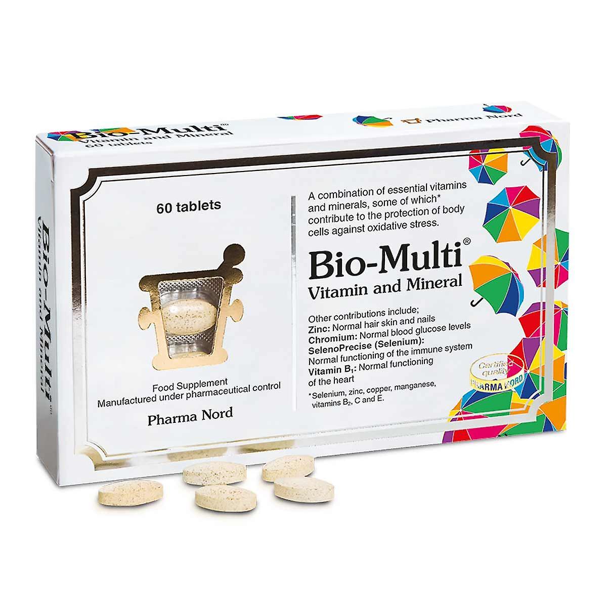 Pharma Nord Bio-Multi Vitamins and Minerals - 60 Capsules