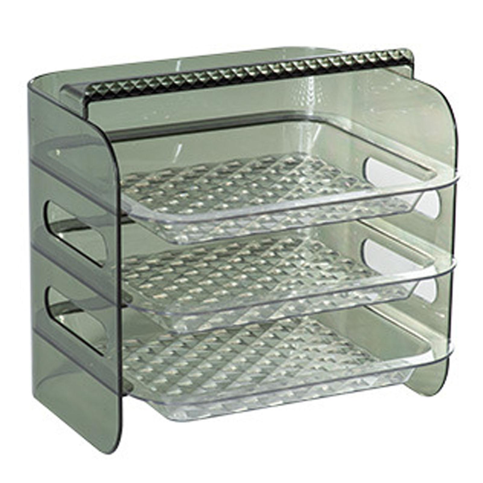 Multi Layer Food Tray Multifunctional Strong Capacity Durable Vegetable Fruit Preparation Plate