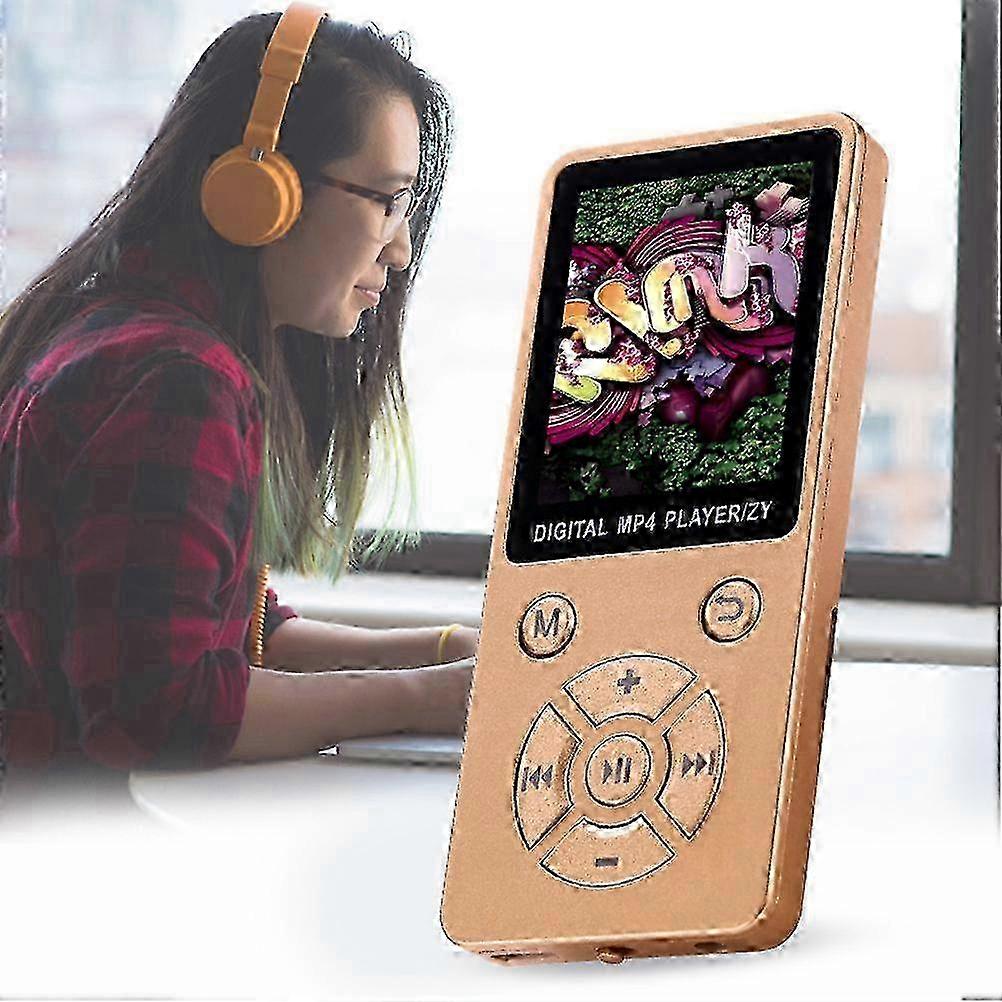 Mini lecteur multimédia MP4 ultra fin avec écran LCD, compatible avec carte TF 32 Go et FM, e-book