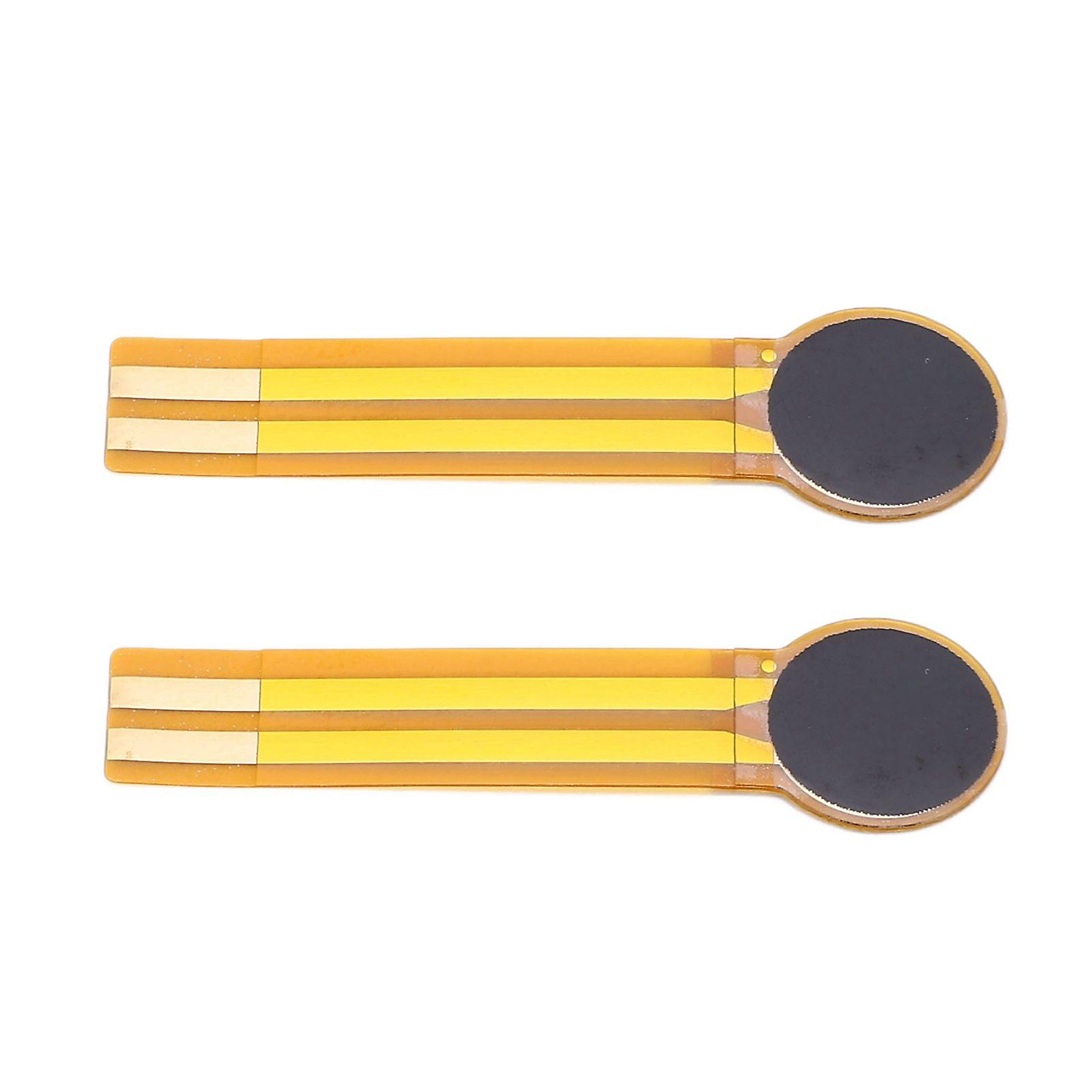 2pcs Thin Film Pressure Sensor High Precision Resistor Force Sensitive 20g-3kg High Temperature Resistant