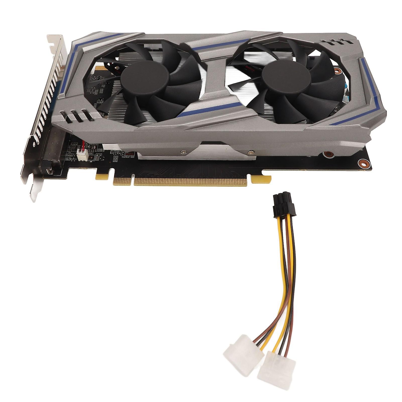 Grafikkarte 128BIT GDDR5 PCI Express2.0 Dual Fan Desktop PC Computer Diskrete Gaming Grafikkarte GTX550Ti 8GB