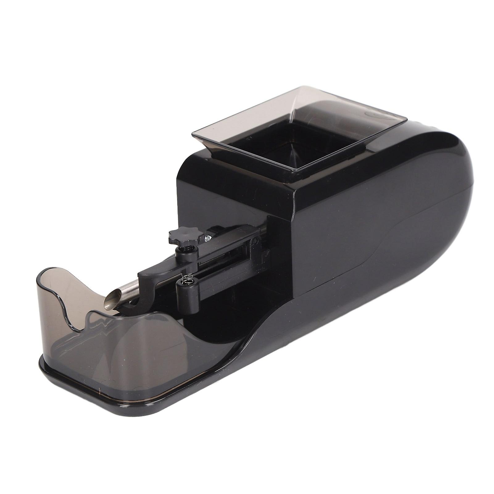 Cigarette Rolling Machine Electric Automatic 8mm Auto Cigarette Injector Machine 100-240V Black EU Plug