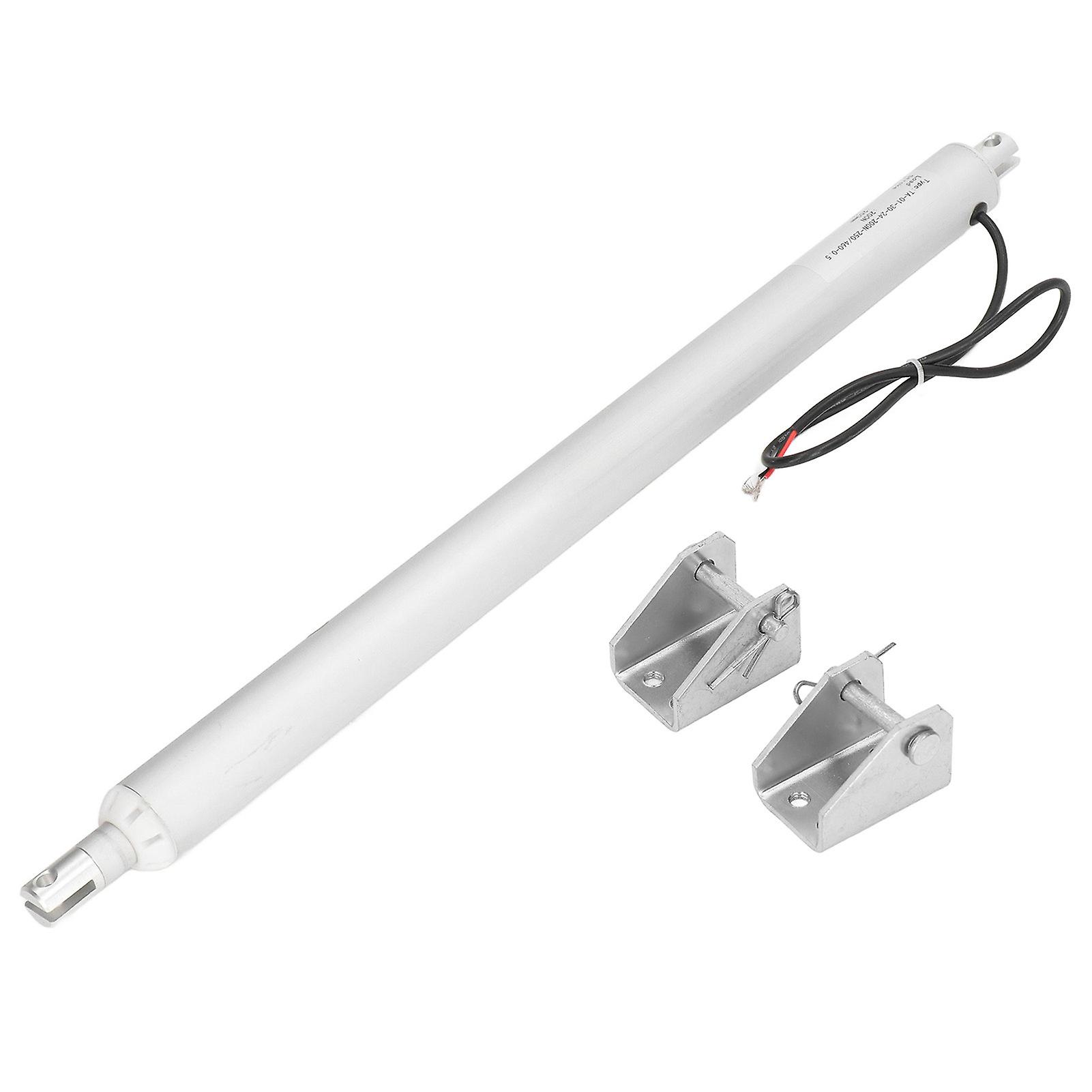 Pen Type Electric Actuator 250mm Stroke IP65 Build in Limit Switch DC Linear Actuator with 2 Brackets DC12V