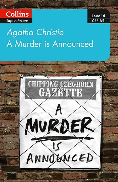 A Murder Is Announced by Agatha Christie Paperback