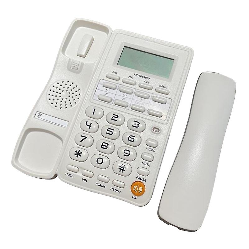 Corded Telephone LCD Display Corded Phone Landline Phone for Home Users