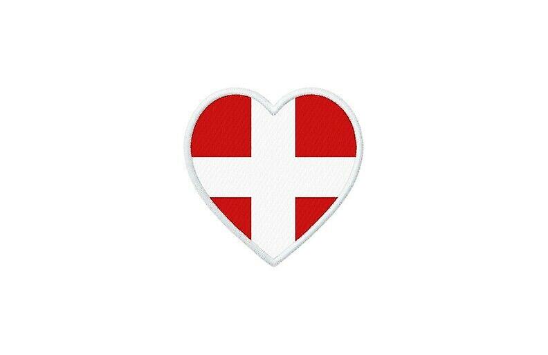 Patch badge ecusson prints thermocollant flag heart Savoyard