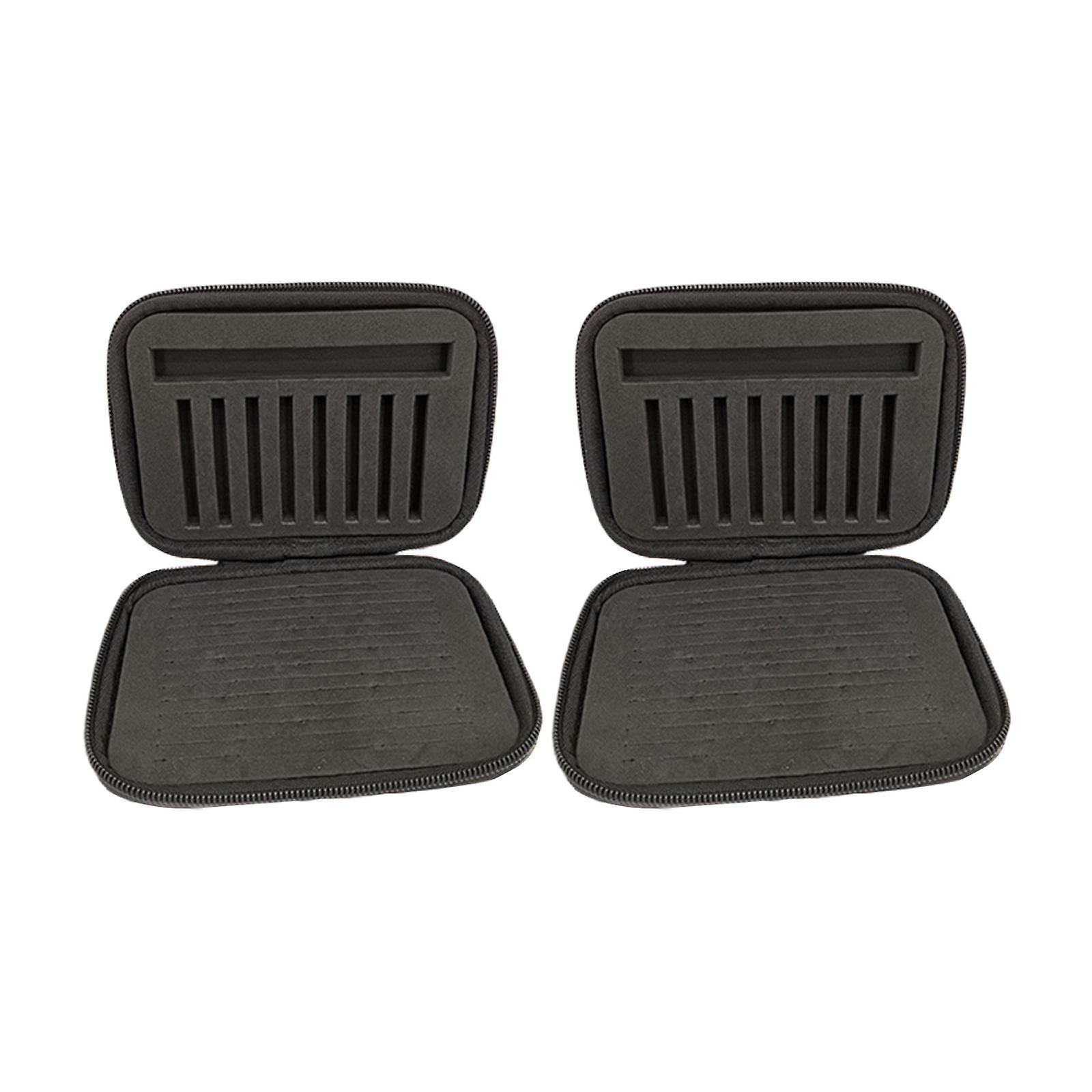 2Pcs Fishing Tackle Boxes Storage Case Portable Hooks Beads Utility Boxes Large Fishing Lures Boxes Organizer for Saltwater