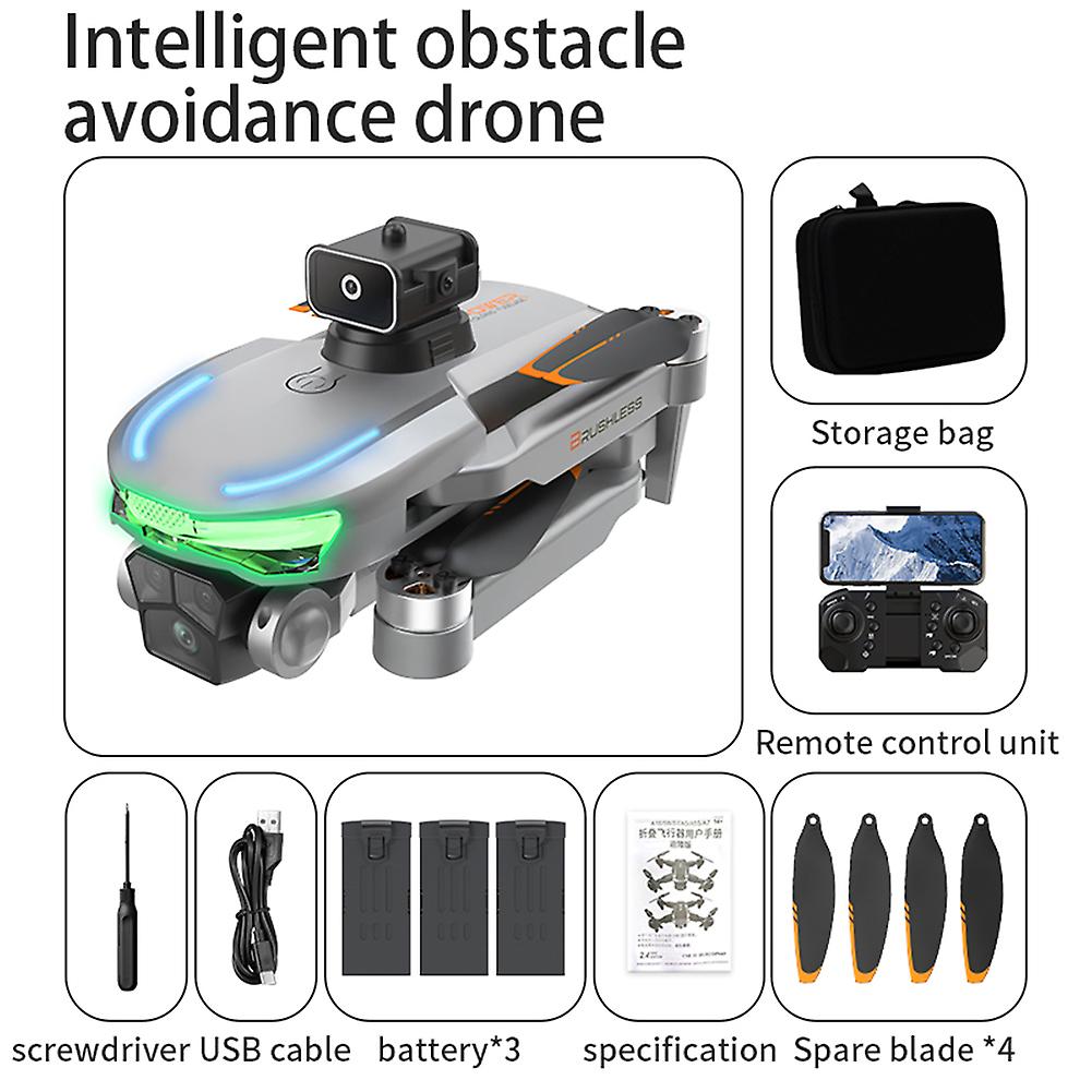Intelligent Obstacle Avoidance UAV One Key Take Off/Landing Quadcopters Gift for Birthdays
