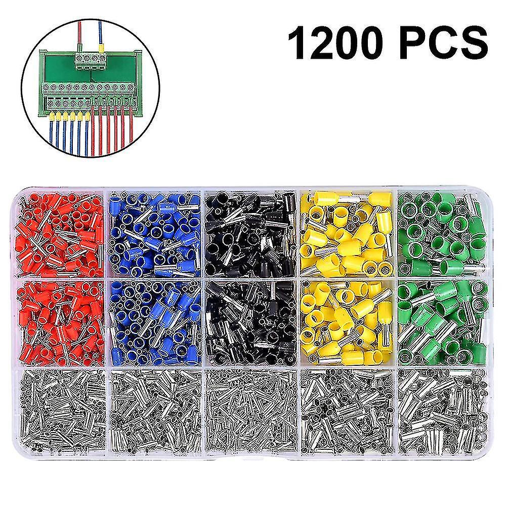 1200 Pcs/lot Electric Wire And Cable Wiring Crimp Terminals Connector