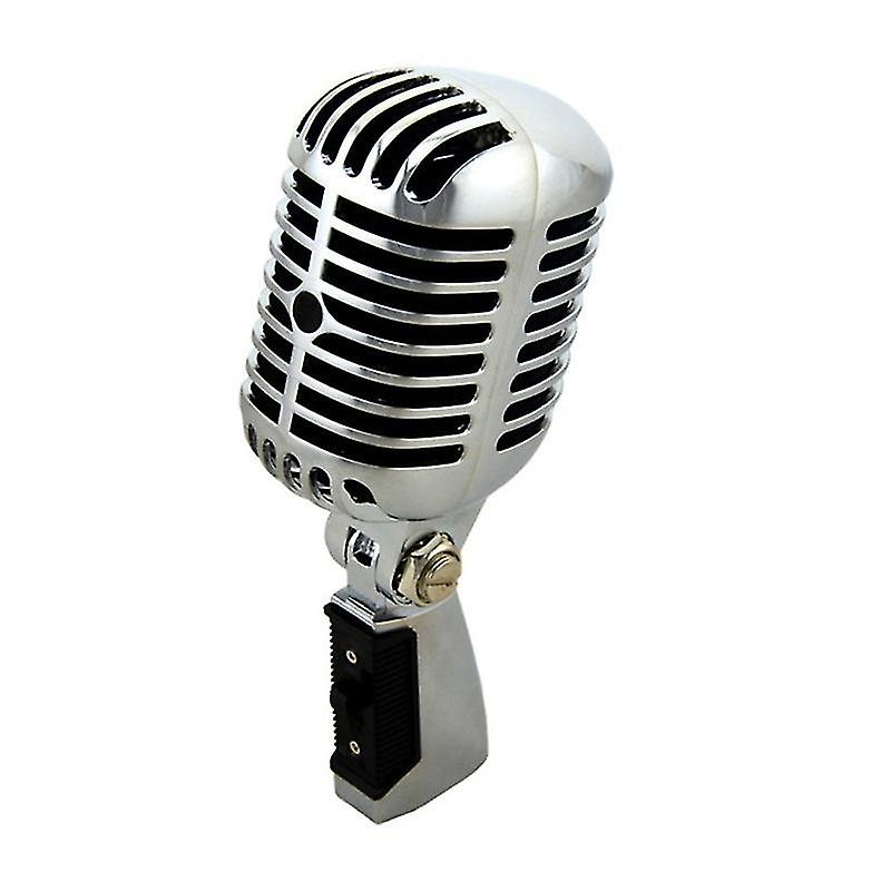 Professional Wired Retro Classic Microphone High Quality Dynamic Dynamic Microphone Deluxe Metal