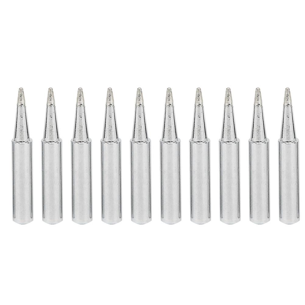 Qukaim 900M?T?B 900MTB Lead Soldering Iron Tips, Pack of 10, Replacement Solder Tips for Soldering Iron, Compatible with 900M-T and 900M-TB