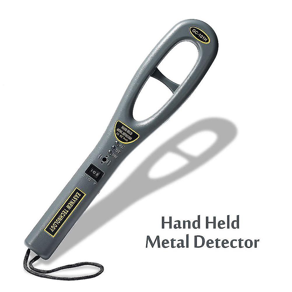1pc Gc-101h High Sensitivity Metal Detector Professional Handheld Safety Body Inspection Search Portable Security Scanner Tool