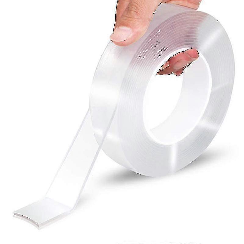3 Meters Double Adhesive, Nano Tape Reusable Transparent