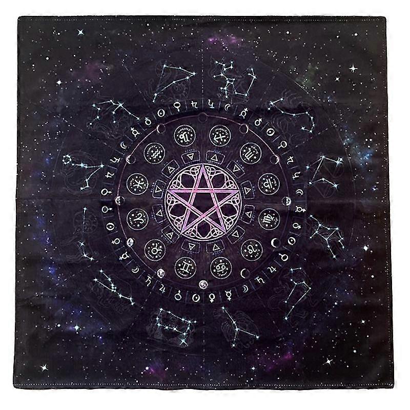Geometric Divinations Table Cloth Board Game Oracles Card Pad Rune Support Mat