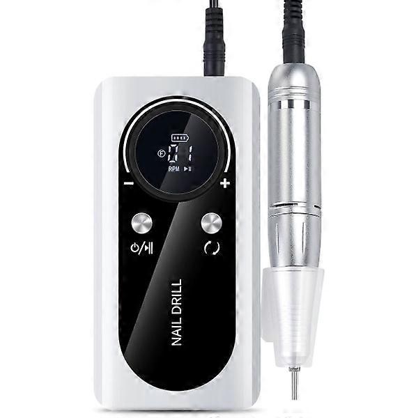 45000 RPM Rechargeable Portable ElectrNail File, Fast and Efficient Manicure Tool