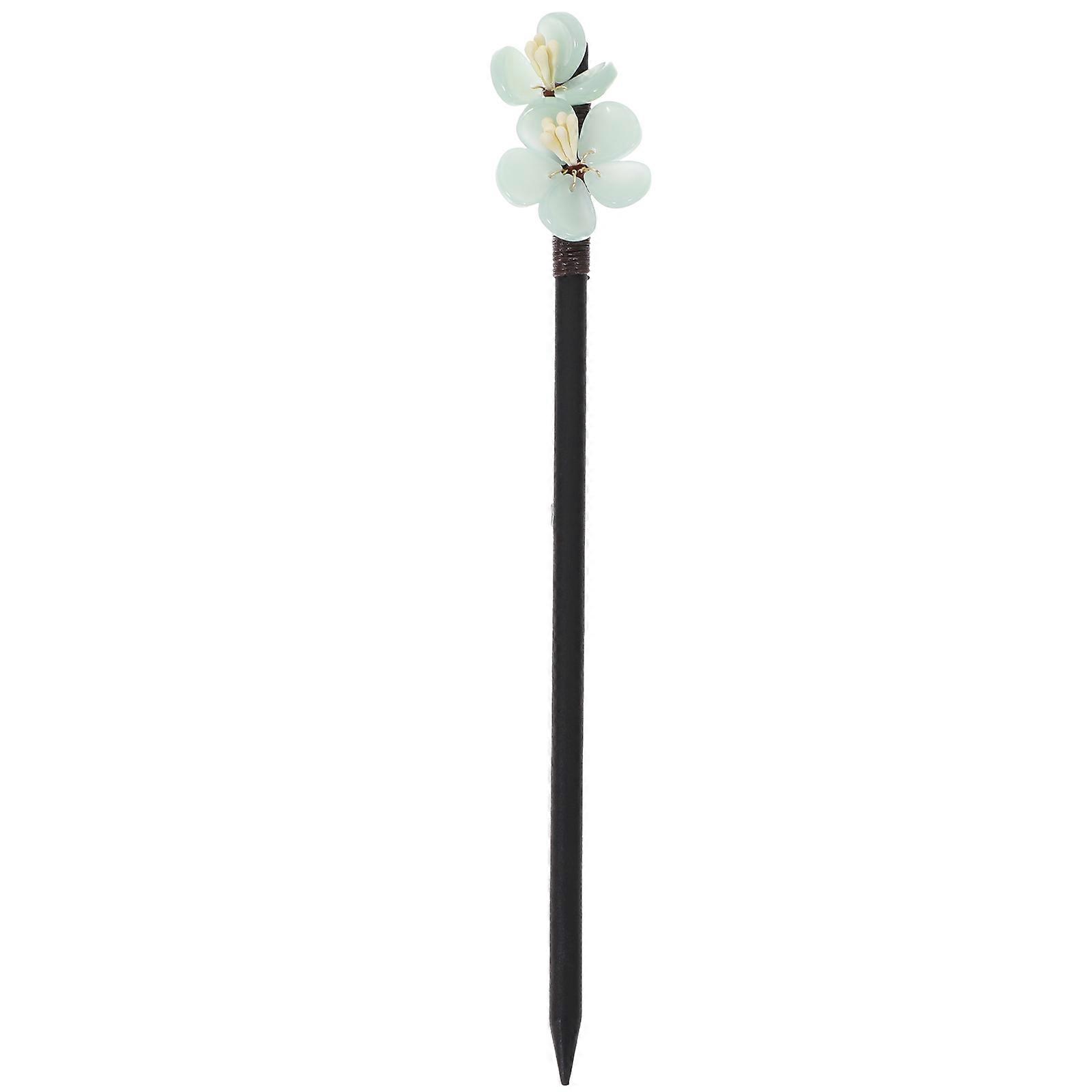 1 pc bâton à cheveux vintage japonais rétro épingle à cheveux en bois classique baguette à cheveux