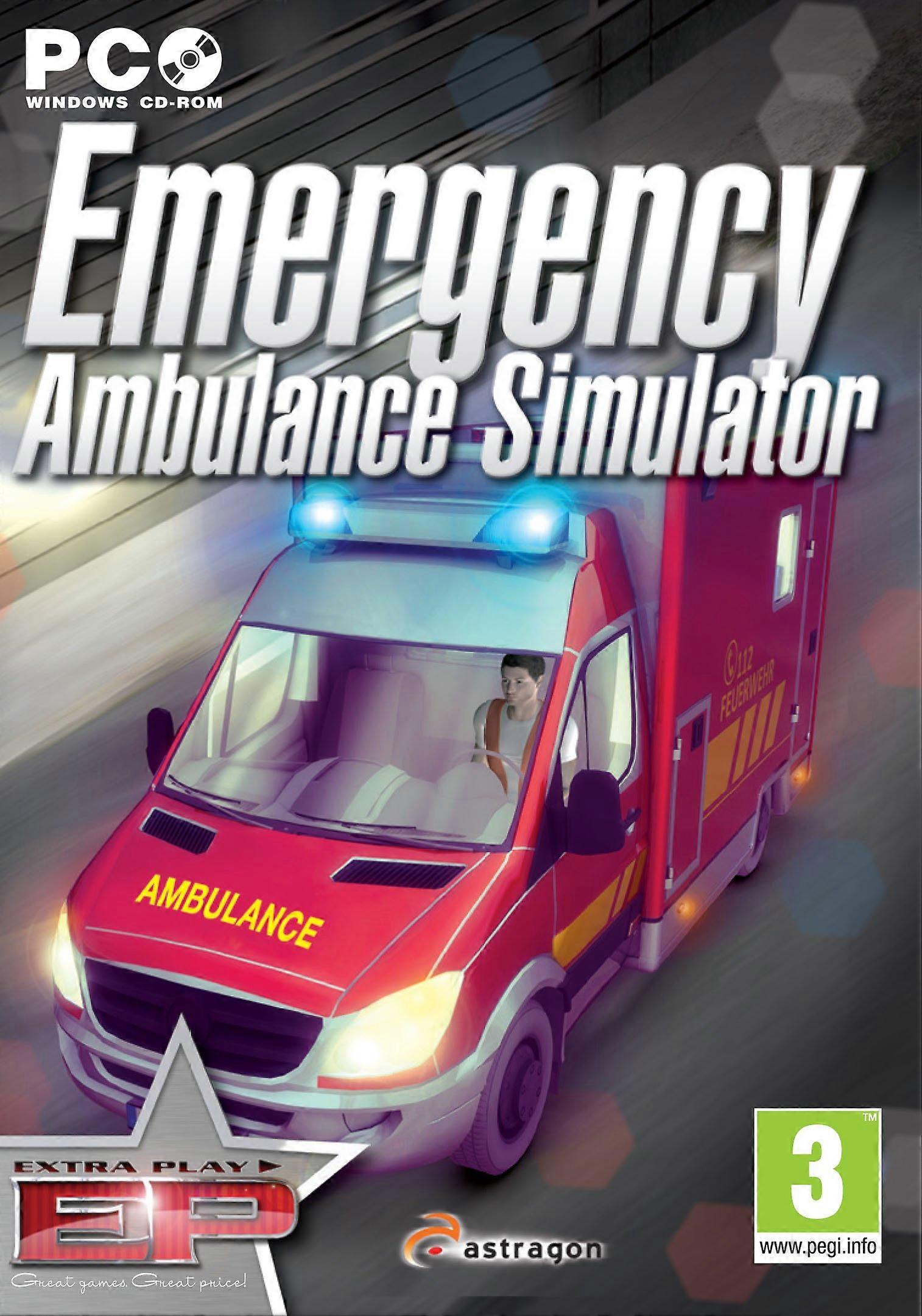 Extra Play - Emergency Ambulance Simulator (PC CD) - New & Sealed