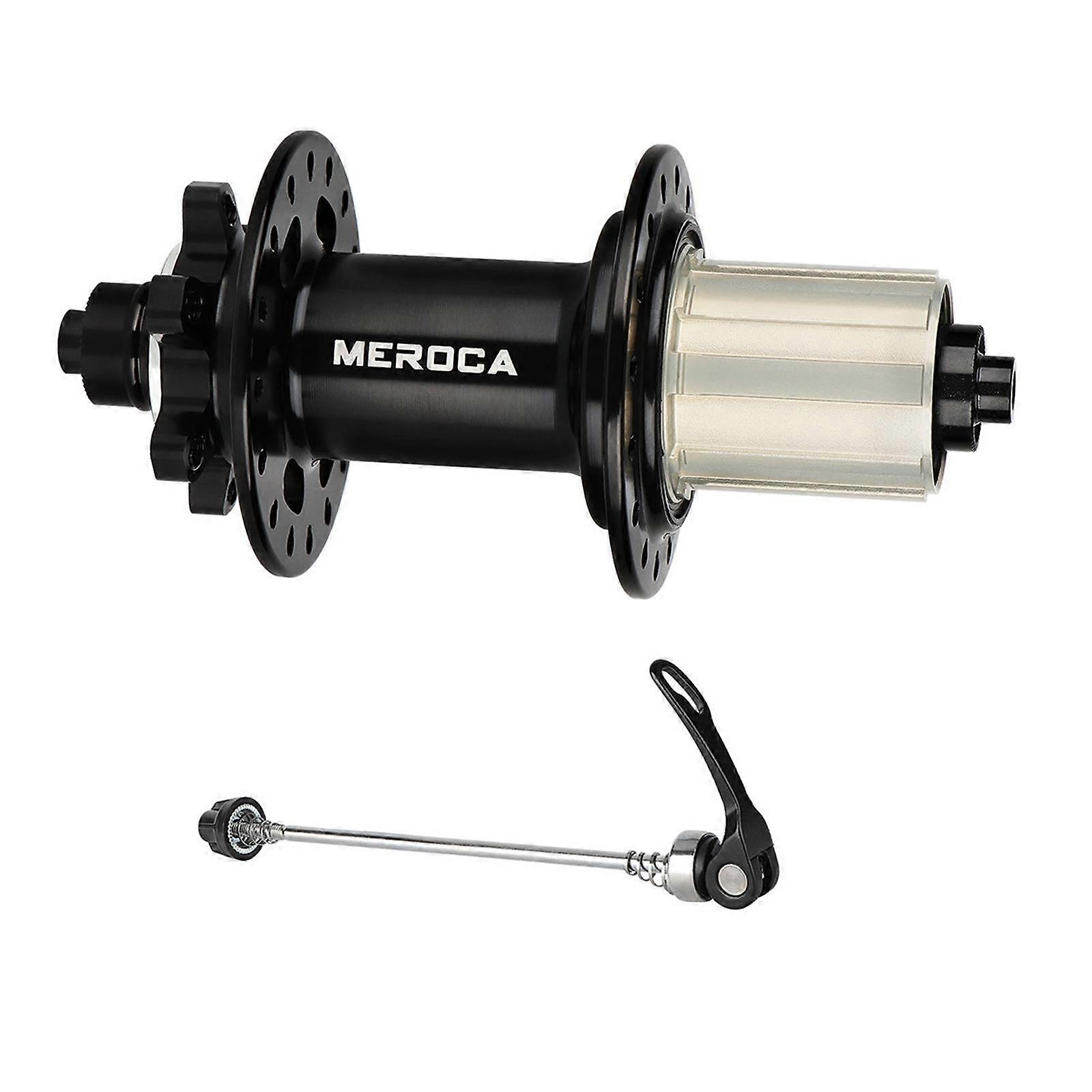 Bicycle Rear Hub Component Parts Accessories Repair with Quick Release Lever black