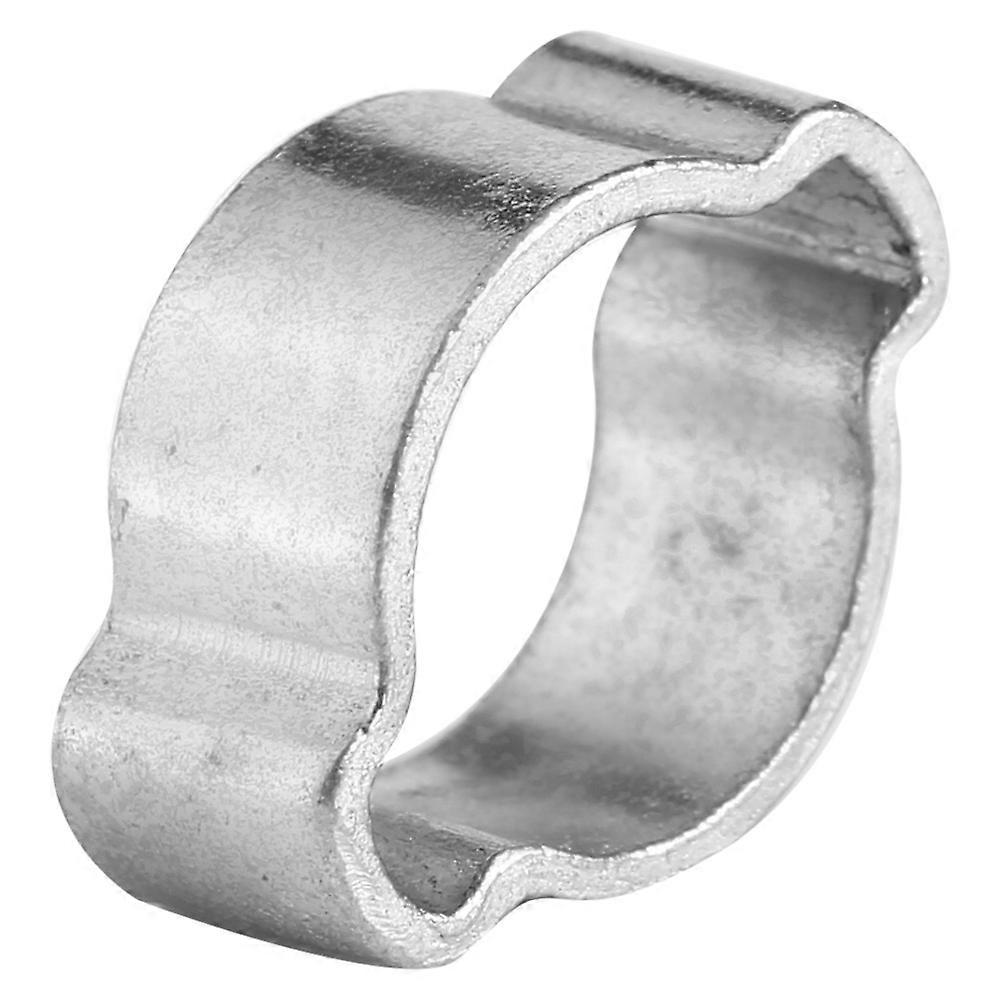 10pcs Zinc Plated Iron Galvanized Two Ear Hose Clamp 523mm for Fule Petrol Pipe Tube (1720MM)