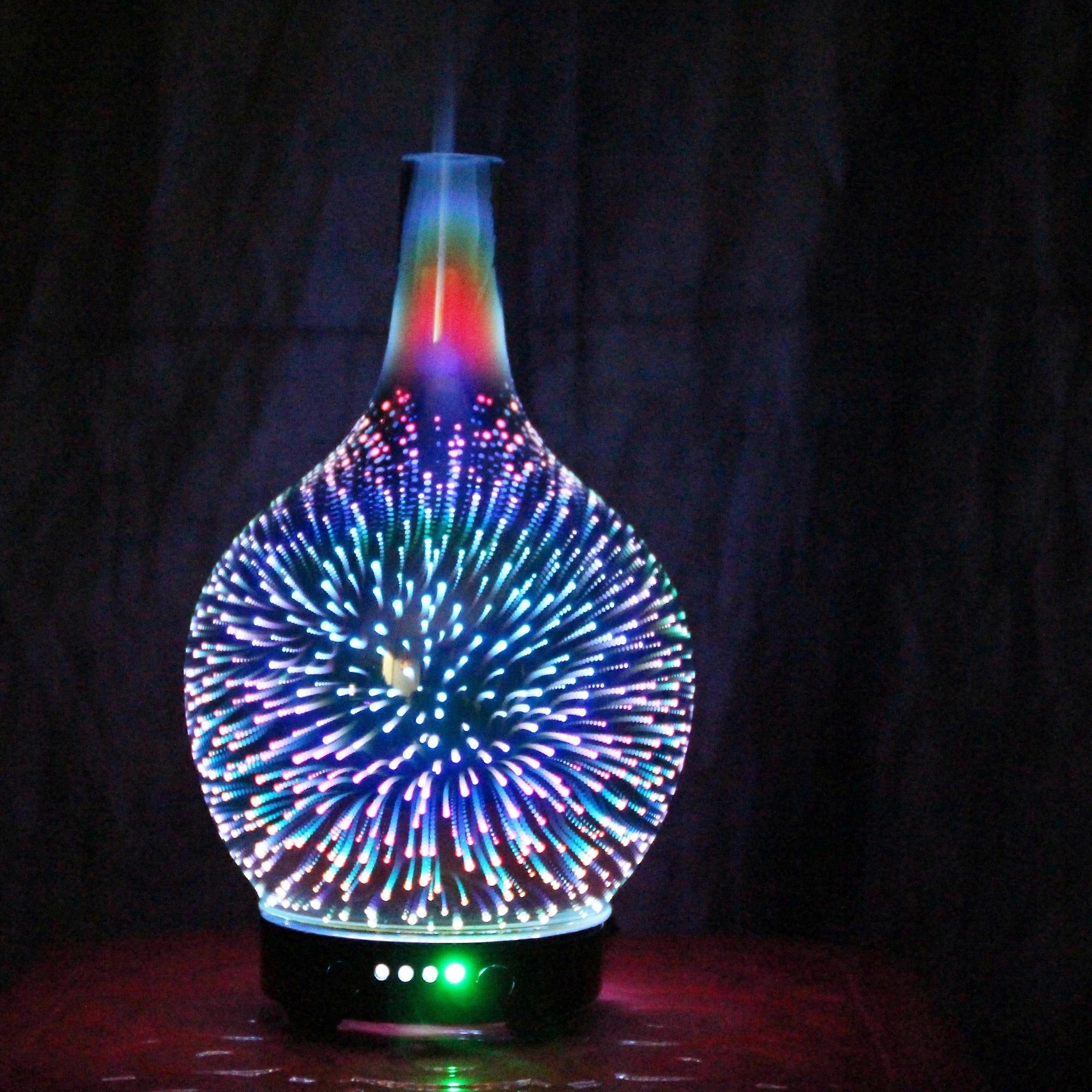 Humidifier Diffuser Aroma Humidifier With 3D Glass