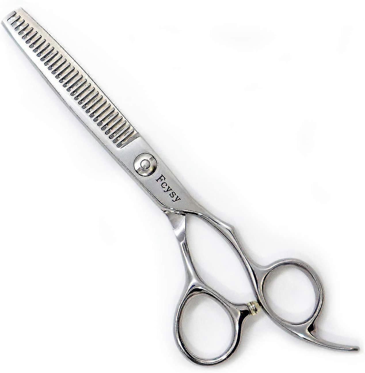 Hair Thinning Scissors- 6 Professional Barber Sharp Layering Haircut Scissors With Adjustment Screw