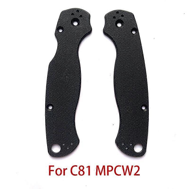 1 Paar G10 Klinge Griff Patch für Para 2 C81 Spinnenmesser Patch Material DIY Zubehör
