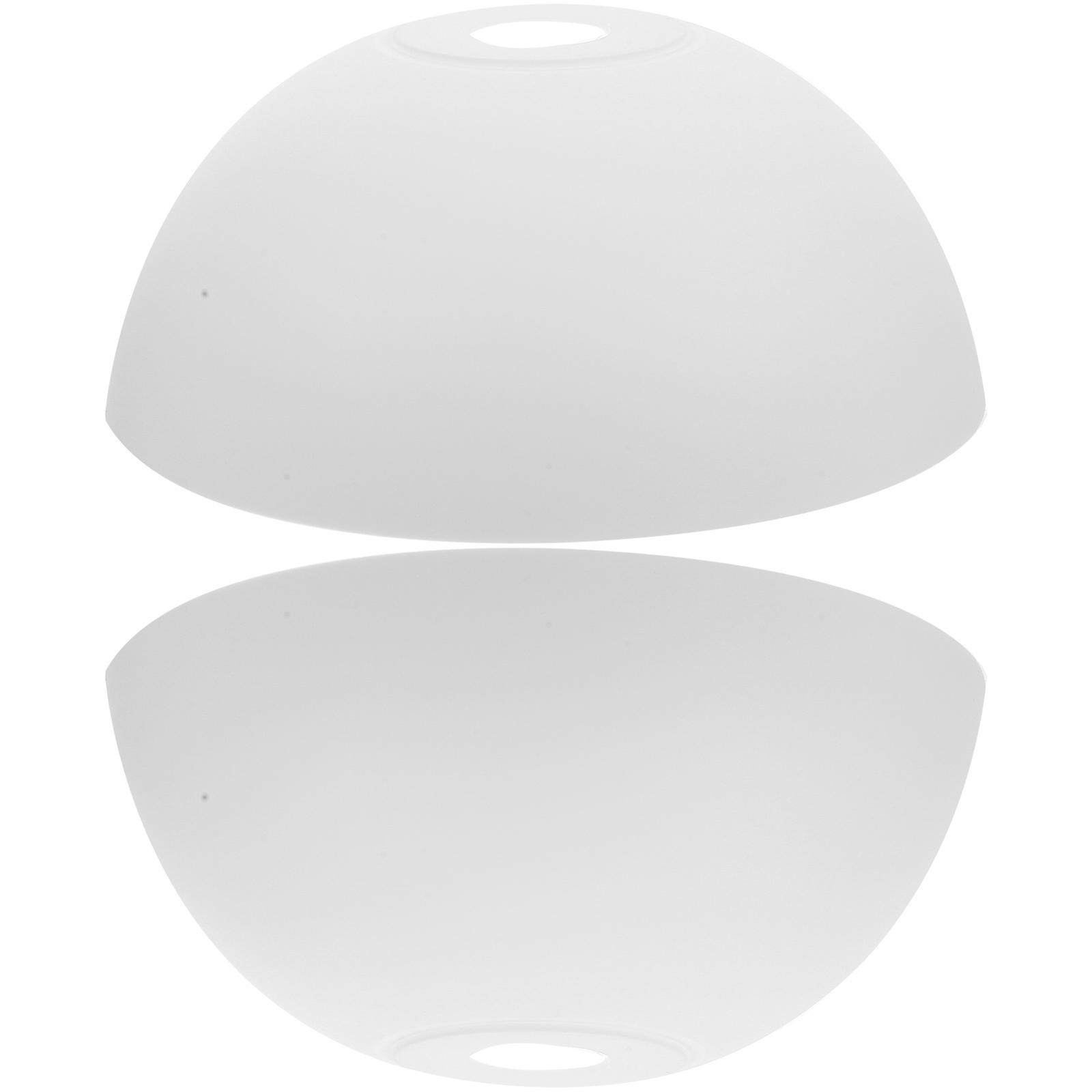 2pcs Simple Style Household Lampshade Ceiling Lampshade Wear-resistant Plastic Lampshade