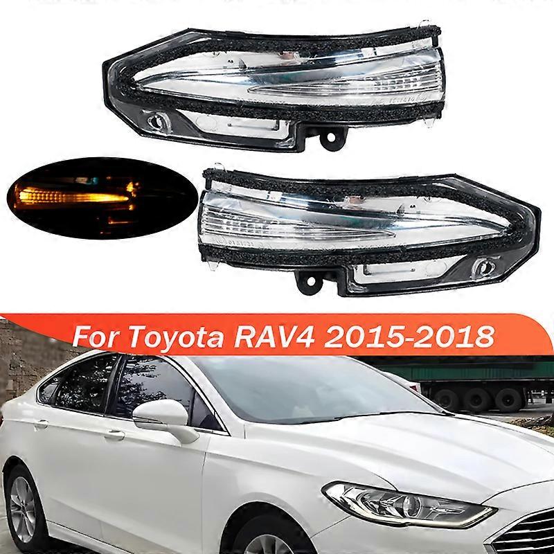 Car Mirror Signal Light Reversing Mirror Reflecting Mirror Turn Signal For Toyota RAV4 2015 2016 2017 2018