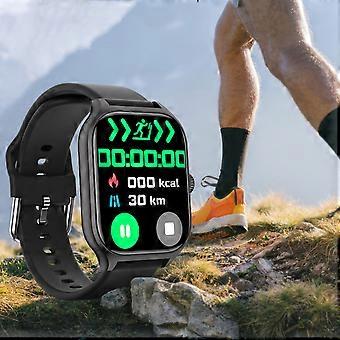 Reloj inteligente, múltiples modos de movimiento, control remoto, fotografía, reloj de fitness de pantalla completa para Android e IOS para hombres, mujeres, SZS0808