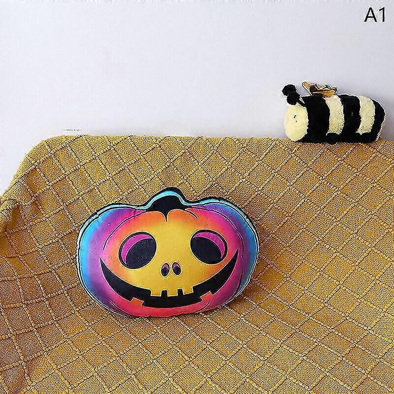 Halloween Throw Pillow Soft Ghost Pumpkin Sofa Cushion Pillow Plush Toy