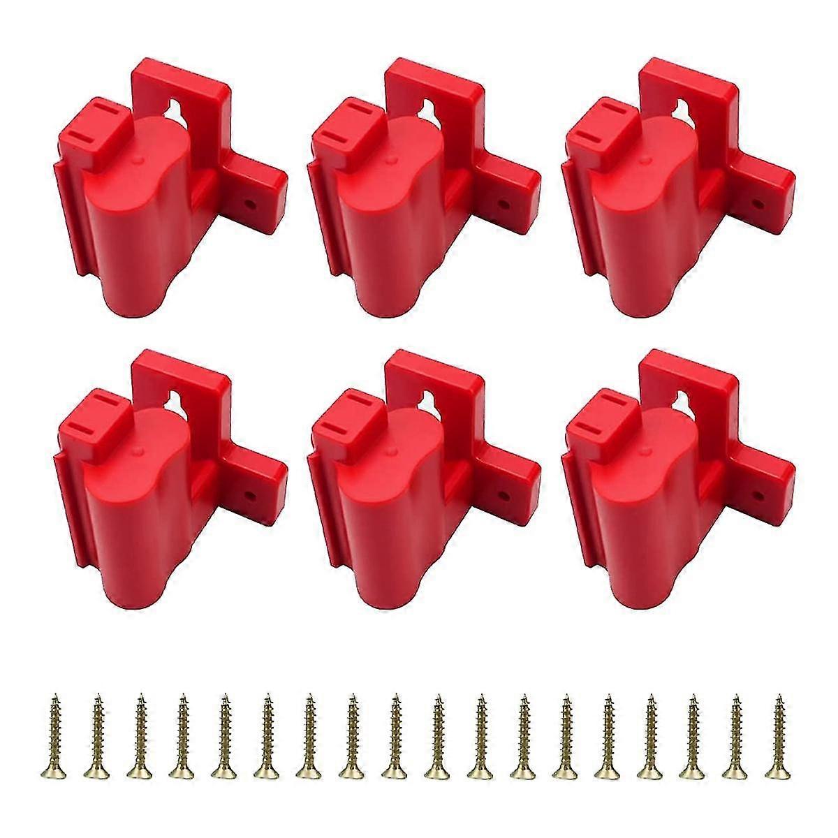6 Pack M12 Tool Holder Mount, 12v Drill Tool Hanger Plastic Drill Tool Mount Compatible With