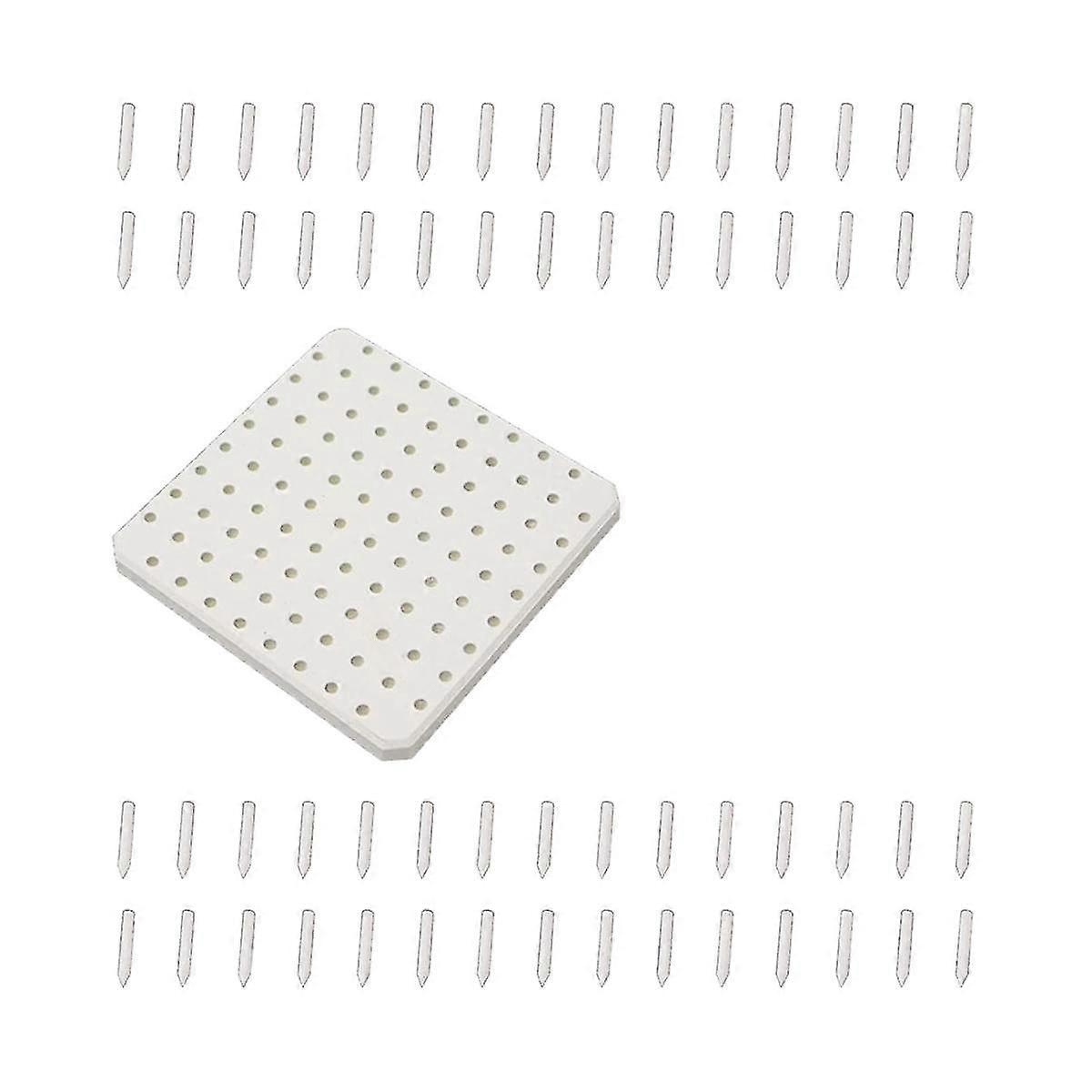 Ceramic Refractory Pad, 96 Points Bar Stilt Pottery Kiln Ceramic Refractory Support Pad Ceramic Refractory Support-Yvan