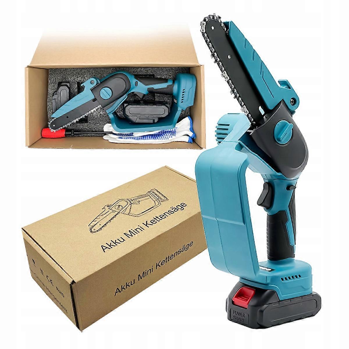 مصغرة بالمنشار الكهربائية القابلة لإعادة الشحن في الهواء الطلق قطع الأشجار بالمنشار الكهربائية المنزلية تشذيب المحمولة حديقة تشذيب أداة السلطة