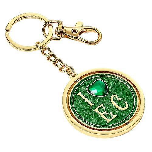 Wicked I Love The Emerald City Spinner Keyring