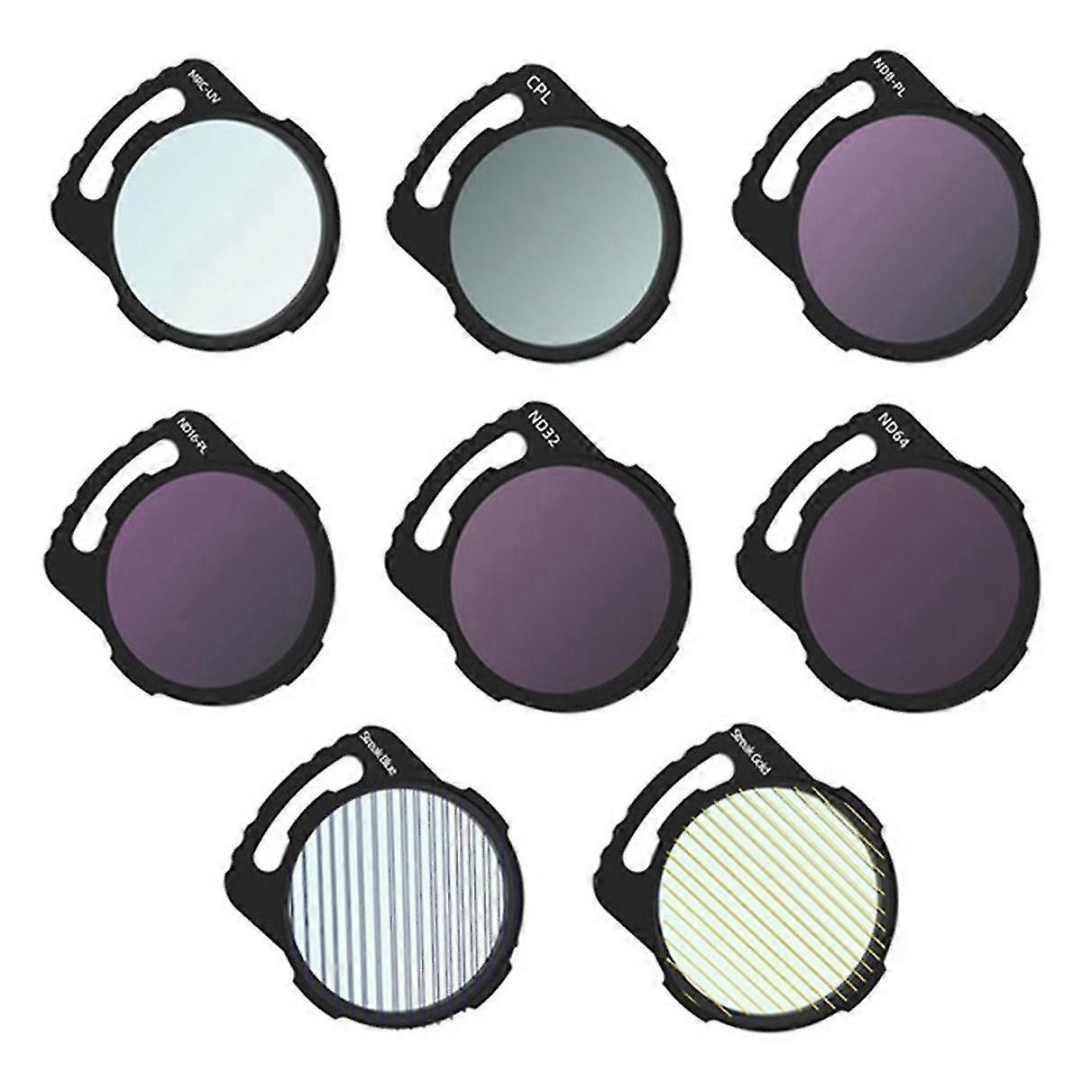 For O3 Avata Filter Horizontal And Vertical Detachable Multi-cloud Mapping Traverser Multifunction Filter