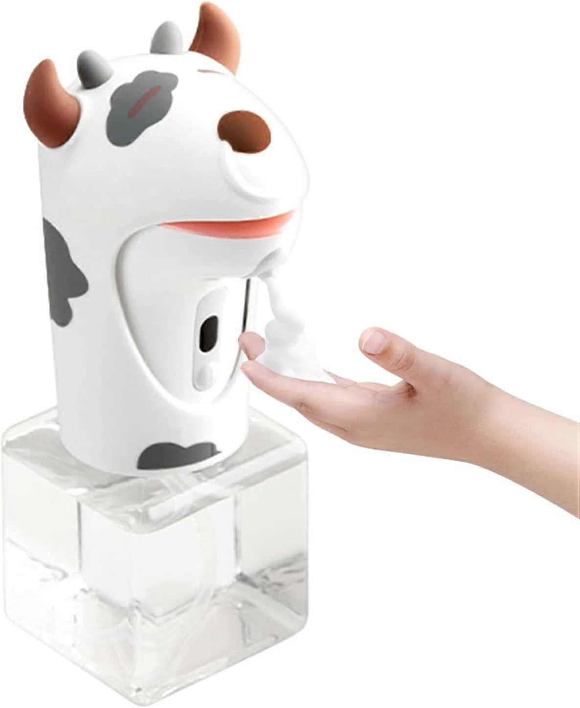 Automatic Soap Dispenser,IPX6,2 Levels Adjustable,8.7oz/250ml (Cow)