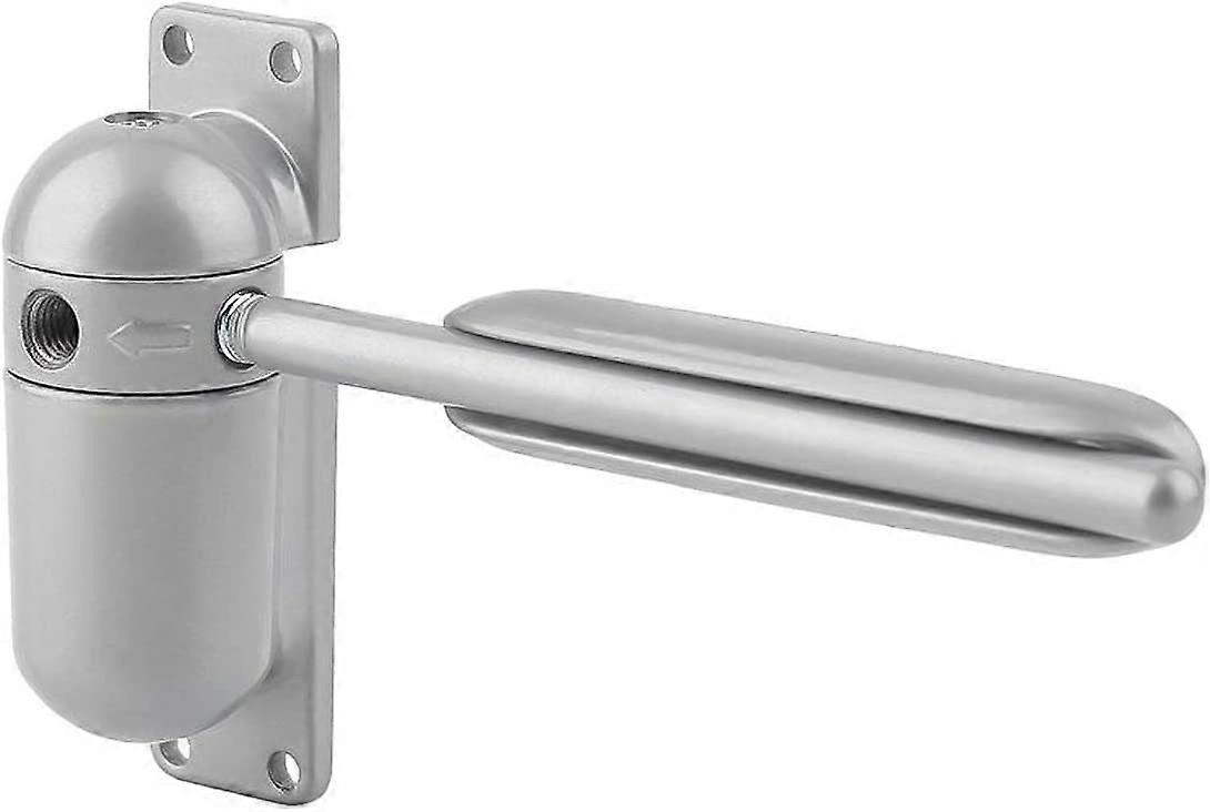 Adjustable Durable Door Closer Surface Mounted Automatic Door Spring for Self ClosingGrey