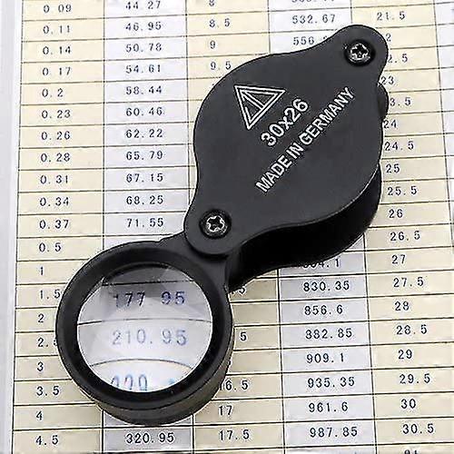 30x 26mm klenotnické lupa lupy