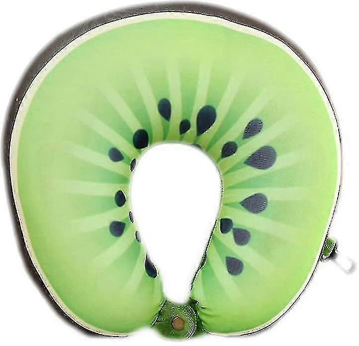Fgao Pillow Travel Neck U-shaped Pillow Fruit Warm Comfortable Travel Pillow