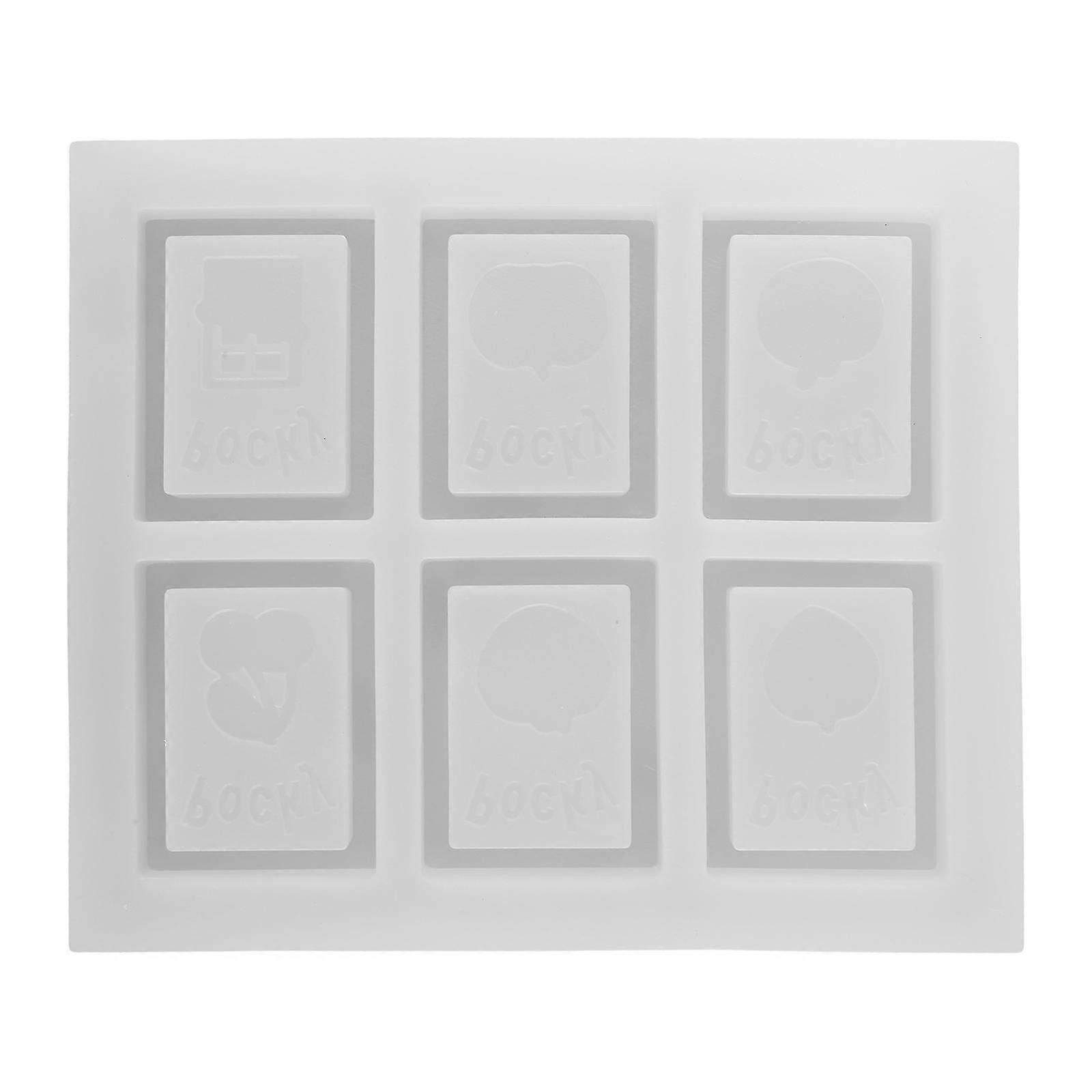 Diy Epoxy Square Quicksand Mold Drop Glue Silicone Mold Ins Homemade Mold