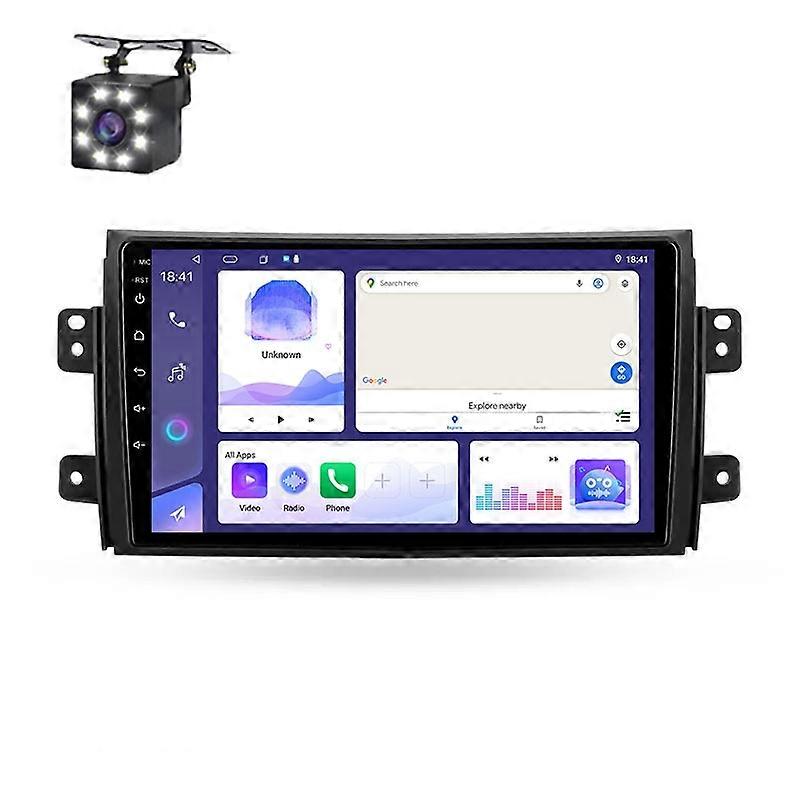 For Suzuki SX4 1 for Fiat Sedici 189 2005-2014 Radio Multimedia Video Player Carplay Navigation GPS
