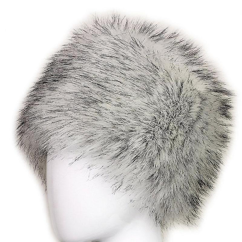 Lady Faux Fox Fur Cossack Style Winter 