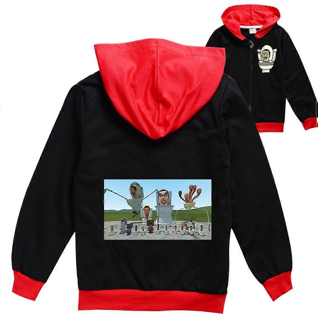 Skibidi WC WC Man Vs Surveillance Man Cartoon Kids Clothes