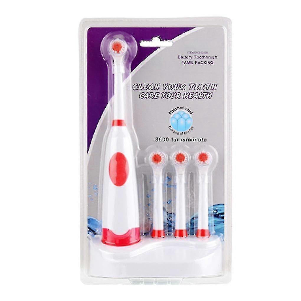 Waterproof Rotary Electric Toothbrush Toiletry Whitening Tooth Automatic Toothbrush