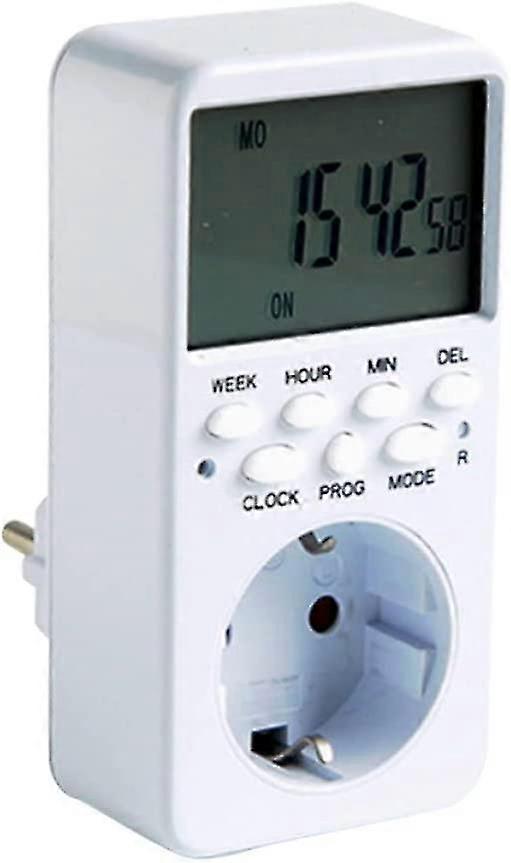 Digital Programmable Electronic Socket With Relay Control Switch Plug